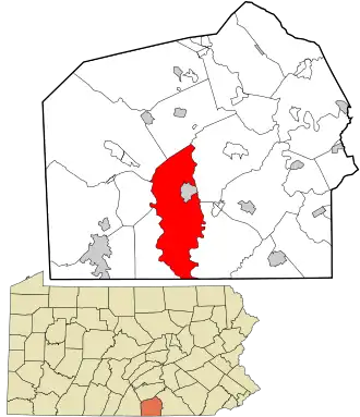 Localisation de Cumberland Township