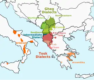 Image illustrative de l’article Albanais