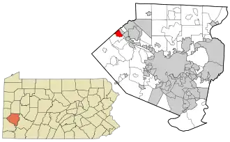 Localisation de Crescent Township