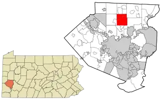 Localisation de Hampton Township