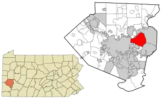 Localisation de Penn Hills Township
