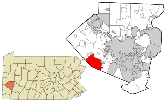 Localisation de South Fayette Township