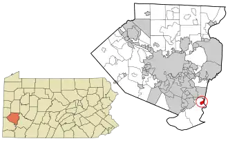 Localisation de South Versailles Township