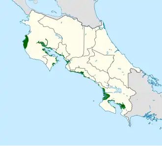 Description de l'image Amazilia boucardi map.svg.