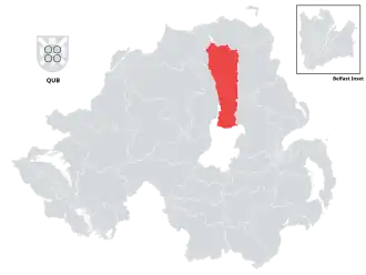 Carte de la circonscription.