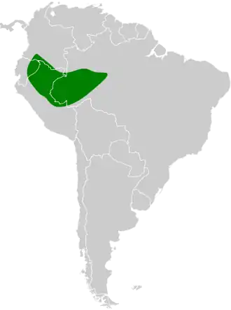 Description de l'image Anurolimnas fasciatus map.svg.