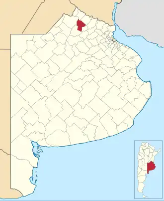 Localisation de Arrecifes