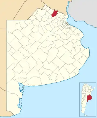 Localisation de Baradero