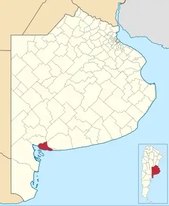 Localisation de Coronel Rosales