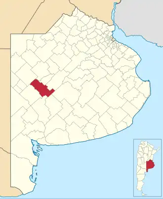 Localisation de Daireaux