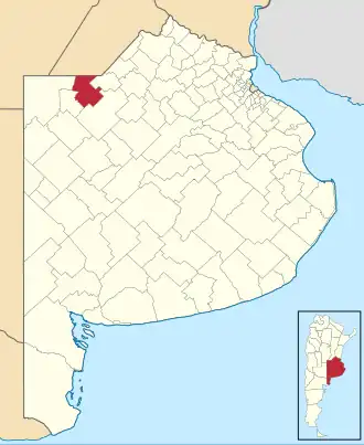Localisation de General Pinto