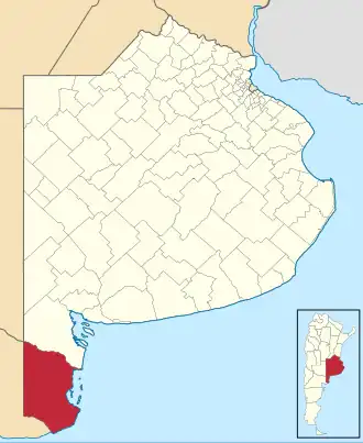 Localisation de Patagones