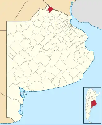 Localisation de Ramallo