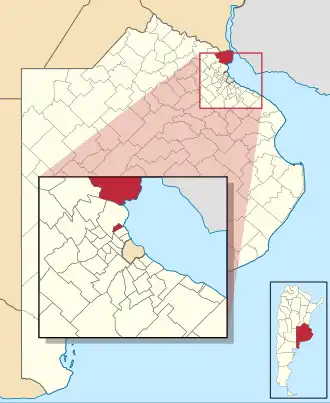 Localisation de San Fernando