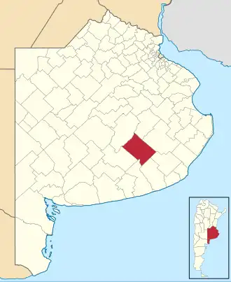 Localisation de Tandil