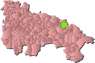 Localisation de Ausejo