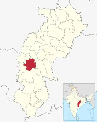 Localisation de District de Balod