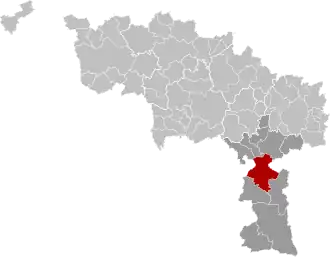 Localisation de Beaumont