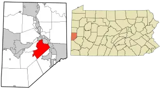 Localisation de Center Township