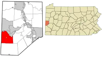 Localisation de Greene Township