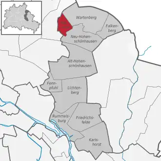 Localisation de Berlin-Malchow