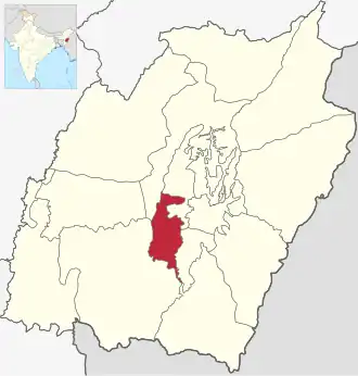 Localisation de District de Bishnupur