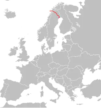 Itinéraire de la route européenne 10