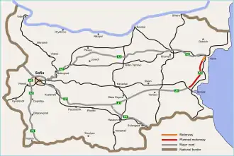 Image illustrative de l’article Autoroute A5 (Bulgarie)