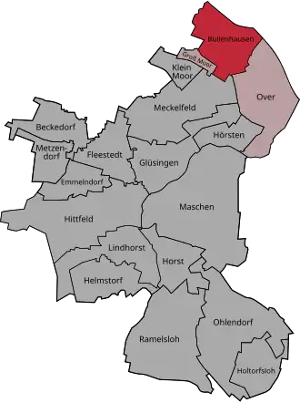 Localisation de Bullenhausen