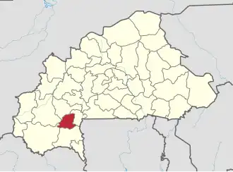 Localisation de Bougouriba