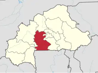 Localisation de Centre-Ouest