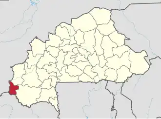 Localisation de Léraba
