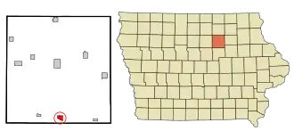 Localisation de Parkersburg