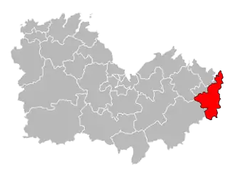 Canton de Lanvallay