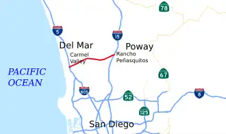 Image illustrative de l’article California State Route 56