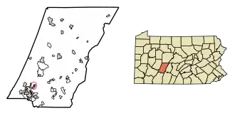 Localisation de East Conemaugh