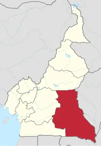 Localisation de Région de l'Est