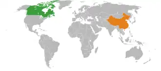 Canada et Chine