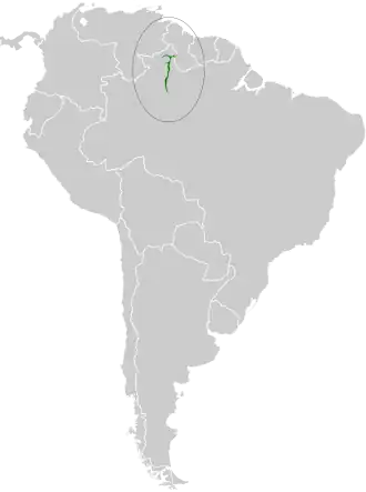 Description de l'image Cercomacra carbonaria map.svg.