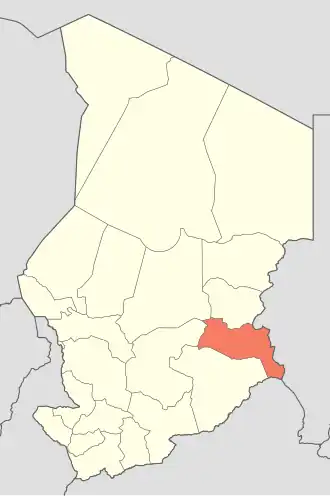 Localisation de Province de Sila