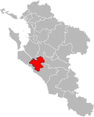 Canton de Saujon