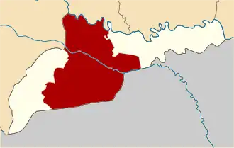 Localisation de Raïon de Tchernivtsi