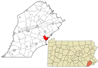 Localisation de Birmingham Township