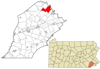Localisation de East Vincent Township