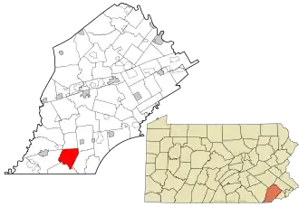 Localisation de New London Township