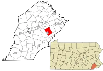 Localisation de West Goshen Township