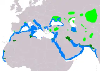 Description de l'image ChroicocephalusGeneiIUCN.svg.