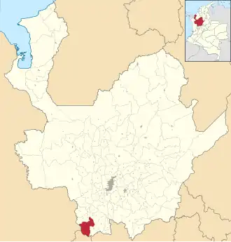 Localisation de Andes