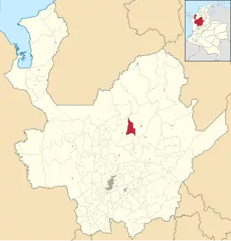 Localisation de Campamento
