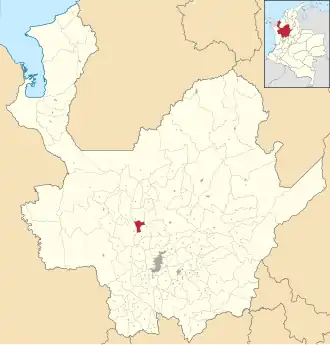 Localisation de Olaya